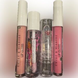 SMOKE & MIRRORS Lip Gloss and Balm 4 piece Set